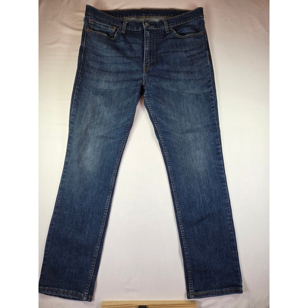 Levi's Men 511 Slim Fit Jeans 38x32 Blue Casual Denim Medium Dark Wash